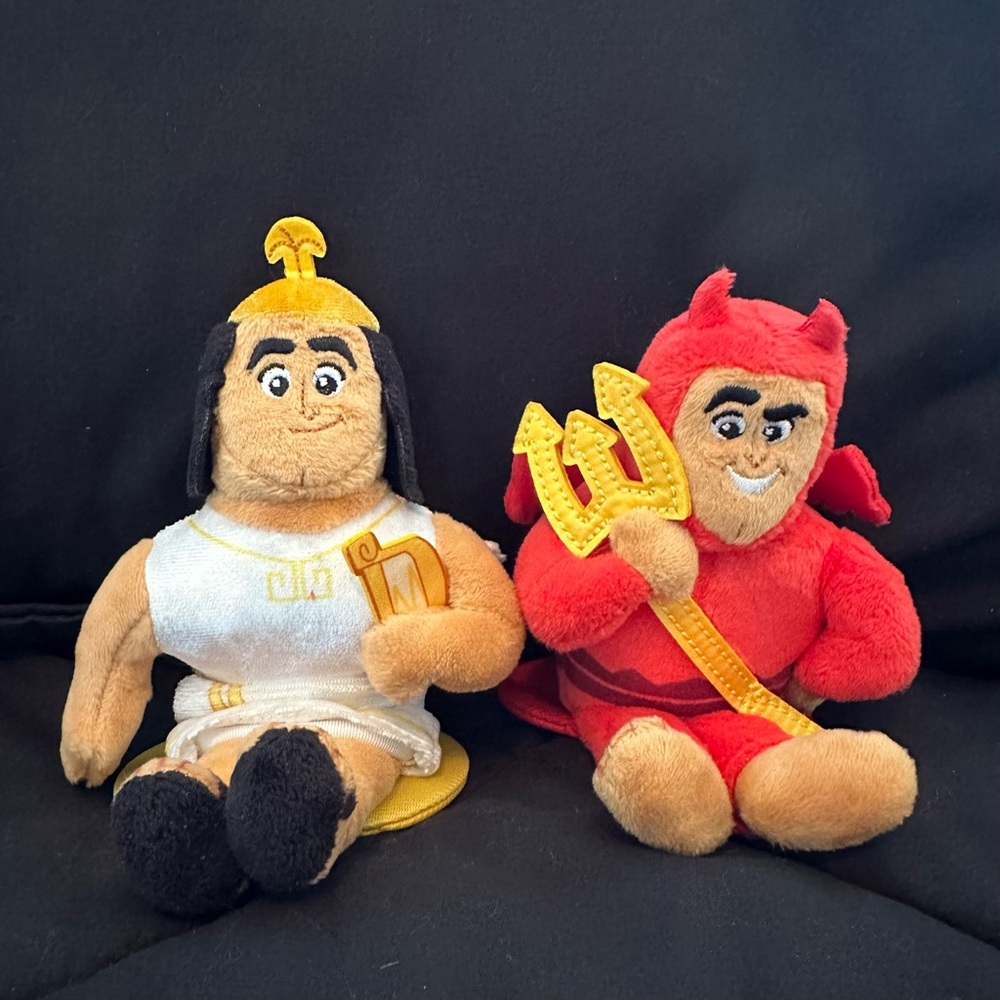 Kronk angel an devil shoulder plush